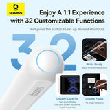 Stylus pen Baseus Smooth Writing 3 Series (P80080806213-00), cu Magnetic Wireless Charging, 140mAh, Palm-Rejection, alb