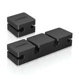 UGREEN Organizator cabluri 3+1 LP208 (70585), Main si Single, 4 Holder Clips, Negru