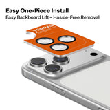 Folie de protectie pentru iPhone 17 Pro, Torras Lensguard Camera Protector