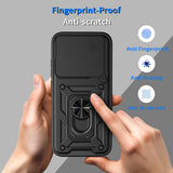 Husa pentru Honor 600 Lite, Techsuit CamShield Series, albastru