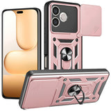Husa pentru Honor 600 Lite, Techsuit CamShield Series, roz