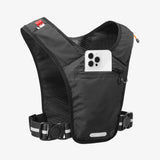 Spigen Running Vest Dynamic Shield™ A720 (AMP11390), Condura Nylon, Quick-release Buckle, Reflective Details, L-XL, Negru
