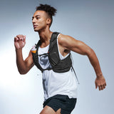 Spigen Running Vest Dynamic Shield™ A721 (AMP10225), Condura Nylon, Quick-release Buckle, Reflective Details, L-XL, Negru