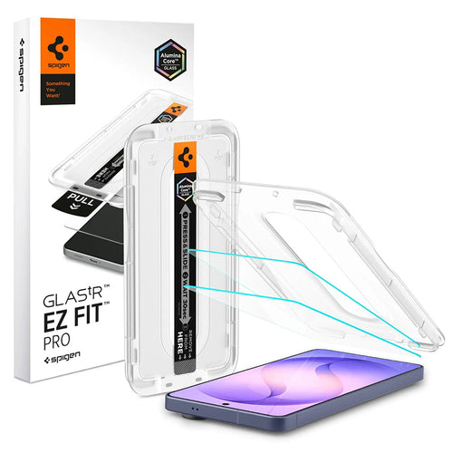 Folie de protectie pentru Samsung Galaxy S26 Ultra, Spigen (2 pack) Glas.tR EZ-FIT Pro Anti-Reflection (AGL11069)