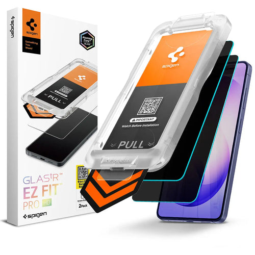 Folie de protectie pentru Samsung Galaxy S26 Plus, Spigen (2 pack) Glas.tR EZ-FIT Pro HD (AGL11085)