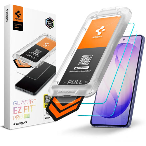 Folie de protectie pentru Samsung Galaxy S26, Spigen (2 pack) Glas.tR EZ-FIT Pro HD (AGL11095)