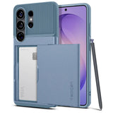 Husa pentru Samsung Galaxy S26 Ultra, Spigen Slim Armor CS (ACS11225), albastru