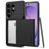 Husa pentru Samsung Galaxy S26 Ultra, Spigen Slim Armor CS (ACS11036), negru