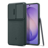 Husa pentru Samsung Galaxy S26 Ultra, Spigen Optik Armor (ACS10688), verde
