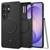 Husa pentru Samsung Galaxy S26 Ultra, Spigen Air Skin Aramid MagFit (ACS11029), negru