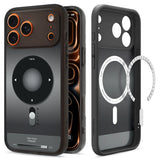 Husa pentru iPhone 17 Pro Max, Spigen Ultra Hybrid Classic MagSafe (ACS10292), negru