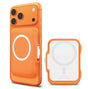 Portofel Spigen Magnetic Wallet TinTap MagFit+ (AFA11380), portocaliu