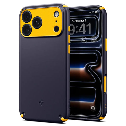 Husa pentru iPhone 17 Pro, Spigen Caseology Nano Pop Hybrid MagSafe (ACS11149), mov