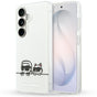 Husa pentru Samsung Galaxy S26, Karl Lagerfeld IML K&C Peekaboo Logo MagSafe (KLHMS26S6HPKACH), negru