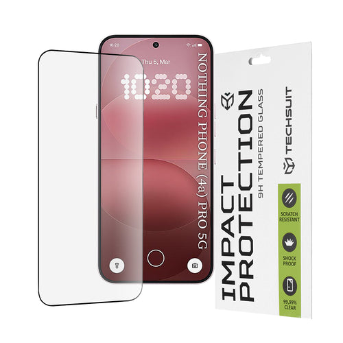 Folie de protectie pentru Nothing Phone (4a) Pro, Techsuit 111D Full Cover / Full Glue Glass