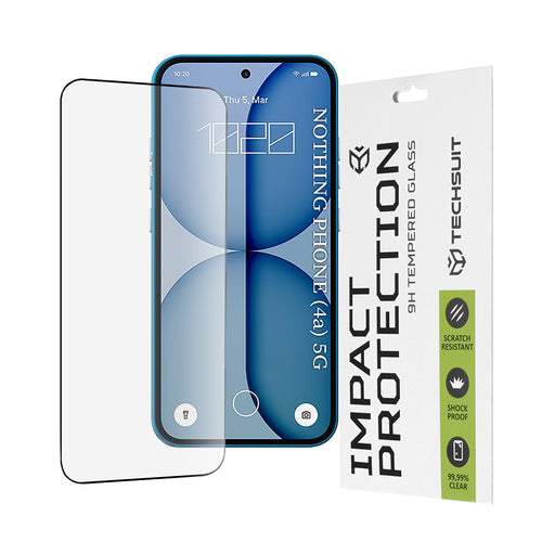 Folie de protectie pentru Nothing Phone (4a), Techsuit 111D Full Cover / Full Glue Glass