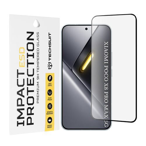 Folie de protectie pentru Xiaomi POCO X8 Pro Max, Techsuit ESD Glass