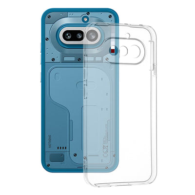 Husa pentru Nothing Phone (4a), Techsuit Clear Silicone, transparenta