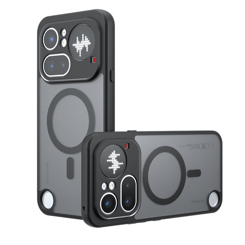 Husa pentru Nothing Phone (4a) Pro, Techsuit PureFrost MagSafe, negru frost