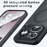 Husa pentru Nothing Phone (4a) Pro, Techsuit PureFrost MagSafe, negru frost