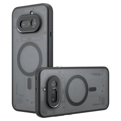 Husa pentru Nothing Phone (4a), Techsuit PureFrost MagSafe, negru frost