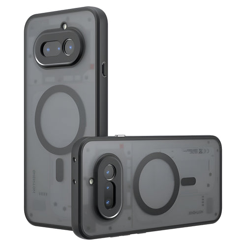 Husa pentru Nothing Phone (4a), Techsuit PureFrost MagSafe, negru frost