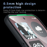 Husa pentru Nothing Phone (4a), Techsuit PureFrost MagSafe, negru frost