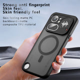 Husa pentru Nothing Phone (4a), Techsuit PureFrost MagSafe, negru frost