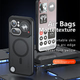 Husa pentru Nothing Phone (4a), Techsuit PureFrost MagSafe, negru frost