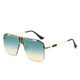 Ochelari de soare Techsuit Sunglasses (2576), polarizati, UV400, Auriu/Verde/Maro