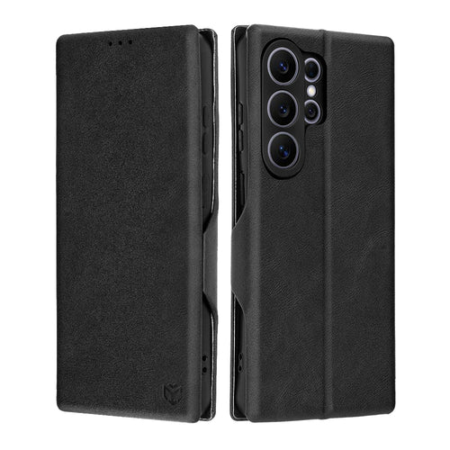 Husa pentru Samsung Galaxy S26 Ultra, Techsuit Safe Wallet Plus, negru
