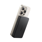 Baterie Externa Baseus Airpow II (P10080000123-00), Magnetic, Qi2 Technology, 22.5W, 10000mAh, Negru