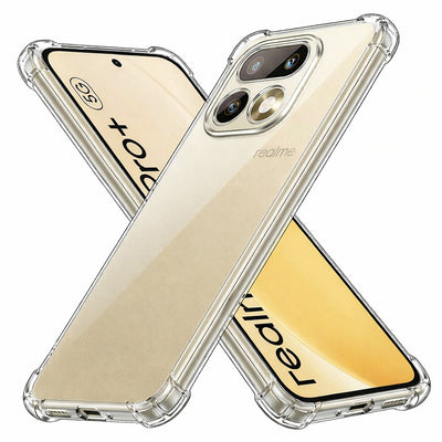 Husa pentru Realme 16 Pro+, Techsuit Shockproof Clear Silicone, transparenta