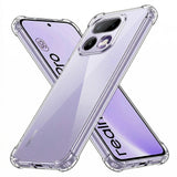 Husa pentru Realme 16 Pro, Techsuit Shockproof Clear Silicone, transparenta