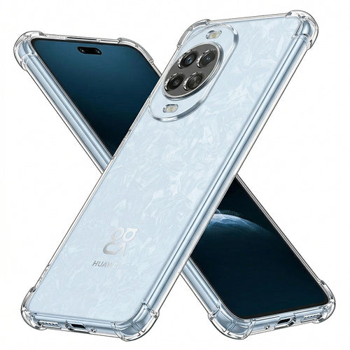 Husa pentru Huawei nova 14 Pro, Techsuit Shockproof Clear Silicone, transparenta