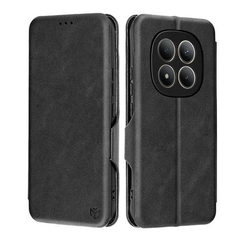 Husa pentru Xiaomi Redmi Note 15 Pro+ 5G, Techsuit Safe Wallet Plus, negru
