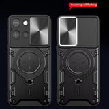 Husa pentru Motorola Edge 70 Fusion, Techsuit CamGuard Pro, albastru