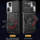 Husa pentru Motorola Edge 70 Fusion, Techsuit CamGuard Pro, albastru