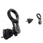 Suport auto Lisen (YL0224050011), Magnetic pentru Grila ventilatie, 360° Rotation, Secure Fit, Prindere magnetica, negru