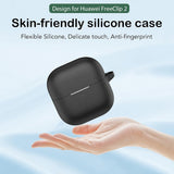 Husa pentru pentru Huawei FreeClip 2, Smooth Ultrathin Material, Techsuit, alb