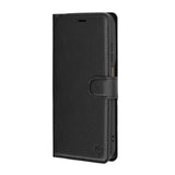 Husa pentru Motorola Moto G77, Techsuit Leather Folio, negru