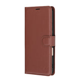 Husa pentru Honor Magic8 Pro, Techsuit Leather Folio, maro
