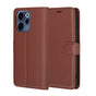 Husa pentru OPPO Reno15 F, Techsuit Leather Folio, maro