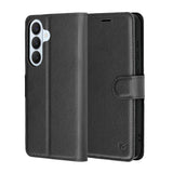 Husa pentru Samsung Galaxy S26, Techsuit Leather Folio, maro