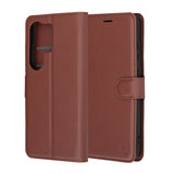 Husa pentru Samsung Galaxy S26 Ultra, Techsuit Leather Folio, maro
