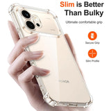 Husa pentru Honor 600, Techsuit Shockproof Clear Silicone, transparenta