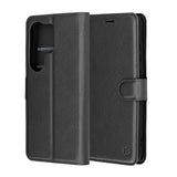 Husa pentru Samsung Galaxy S26 Ultra, Techsuit Leather Folio, maro