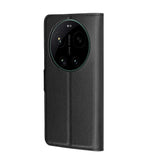 Husa pentru Xiaomi 17 Ultra, Techsuit Leather Folio, maro