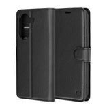 Husa pentru Xiaomi POCO X8 Pro, Techsuit Leather Folio, negru