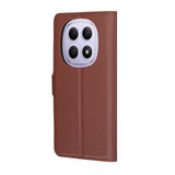 Husa pentru Xiaomi Redmi Note 15 4G, Techsuit Leather Folio, maro